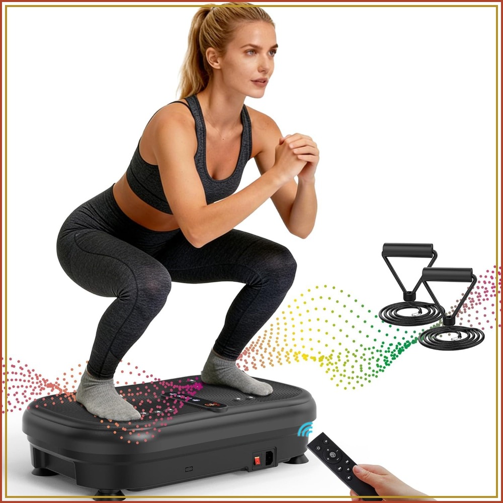 Home Gym Weight Machine - AXV Titreşimli Platform Fitness Aleti Tüm