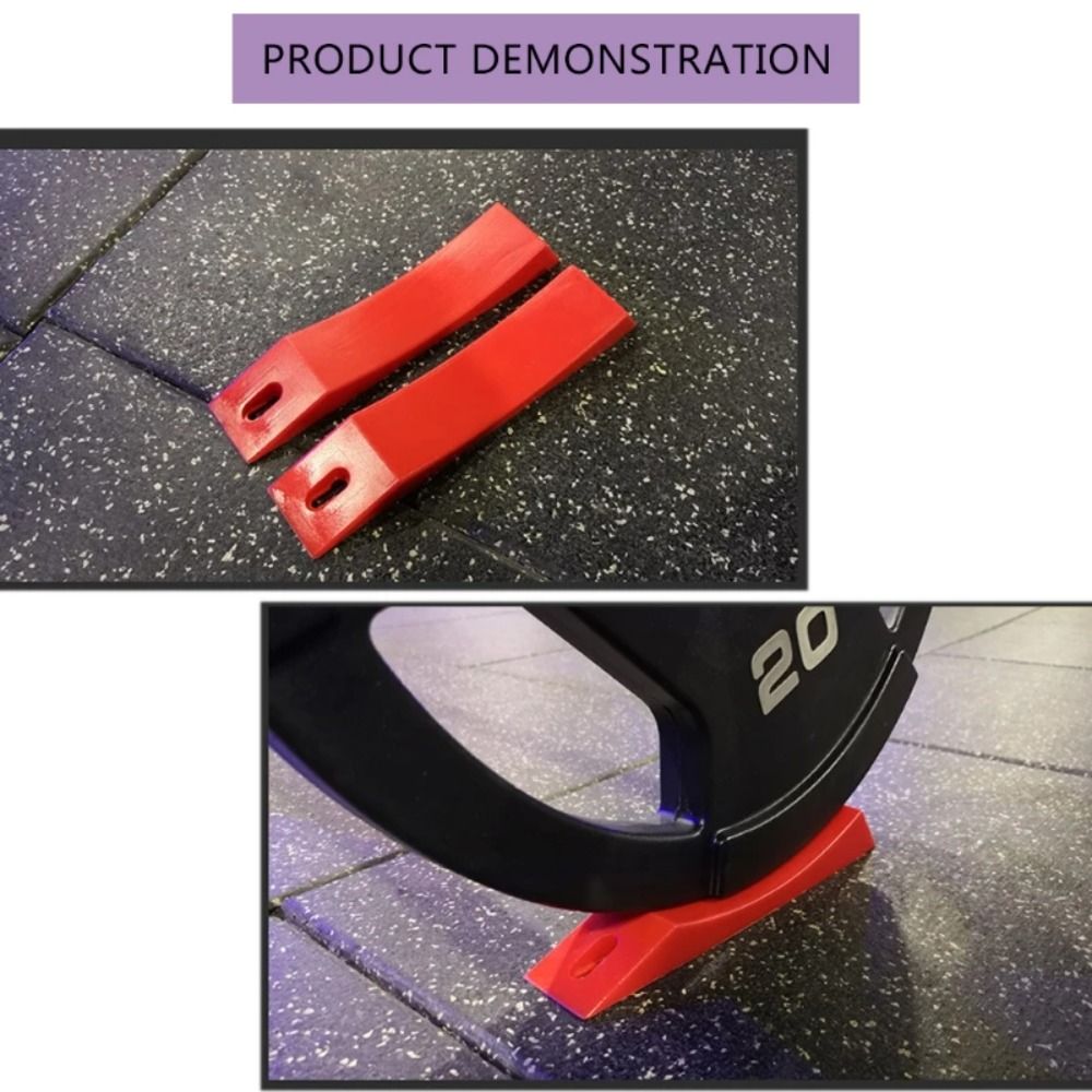 Deadlift Jack Barbell - 1 çift Halter Deadlift Halter Pedleri