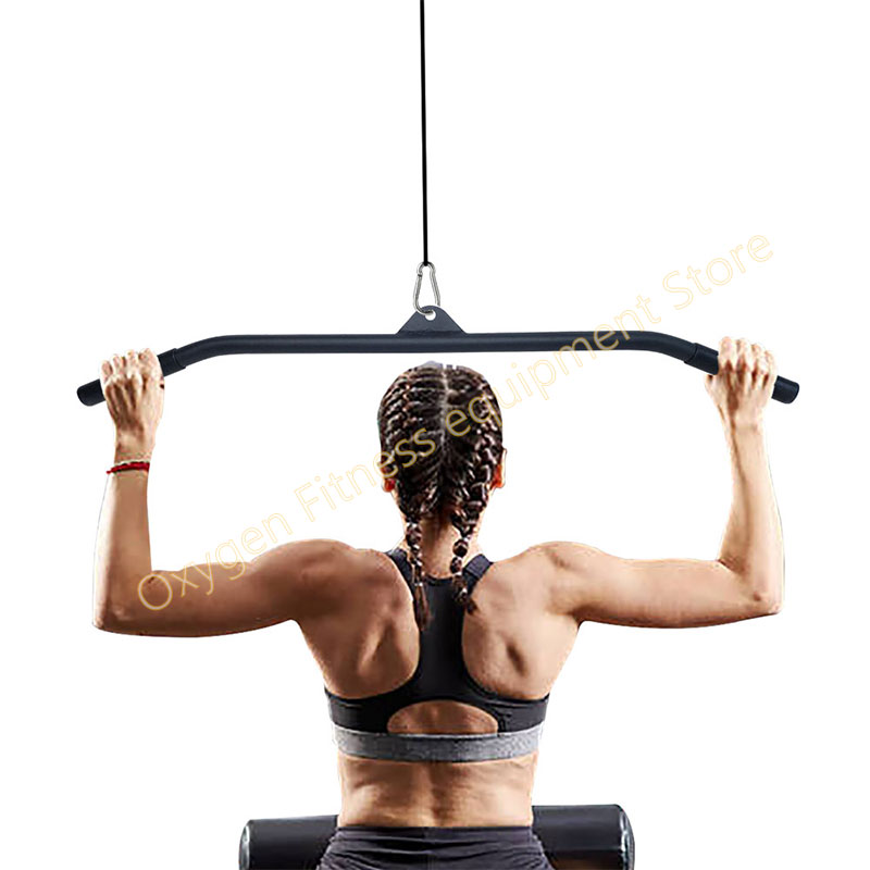 Home Gym Cable Pulley System - 29/39/48 inç LAT Pulldown Bar ekleri