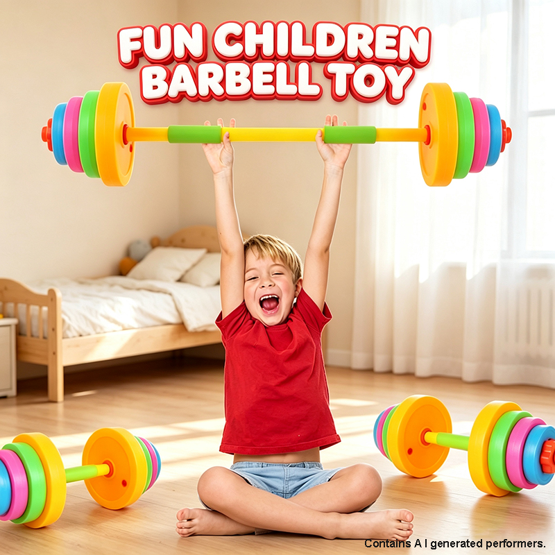 Home Gym Kit - Çocuklar için ayarlanabilir ağırlıklı dambıl halter