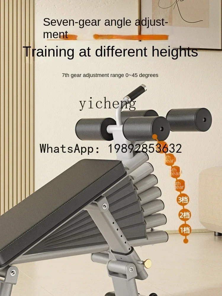 Home Gym Build - Sit-up Tahtası Yardımcı Fitness Ekipmanları Evde