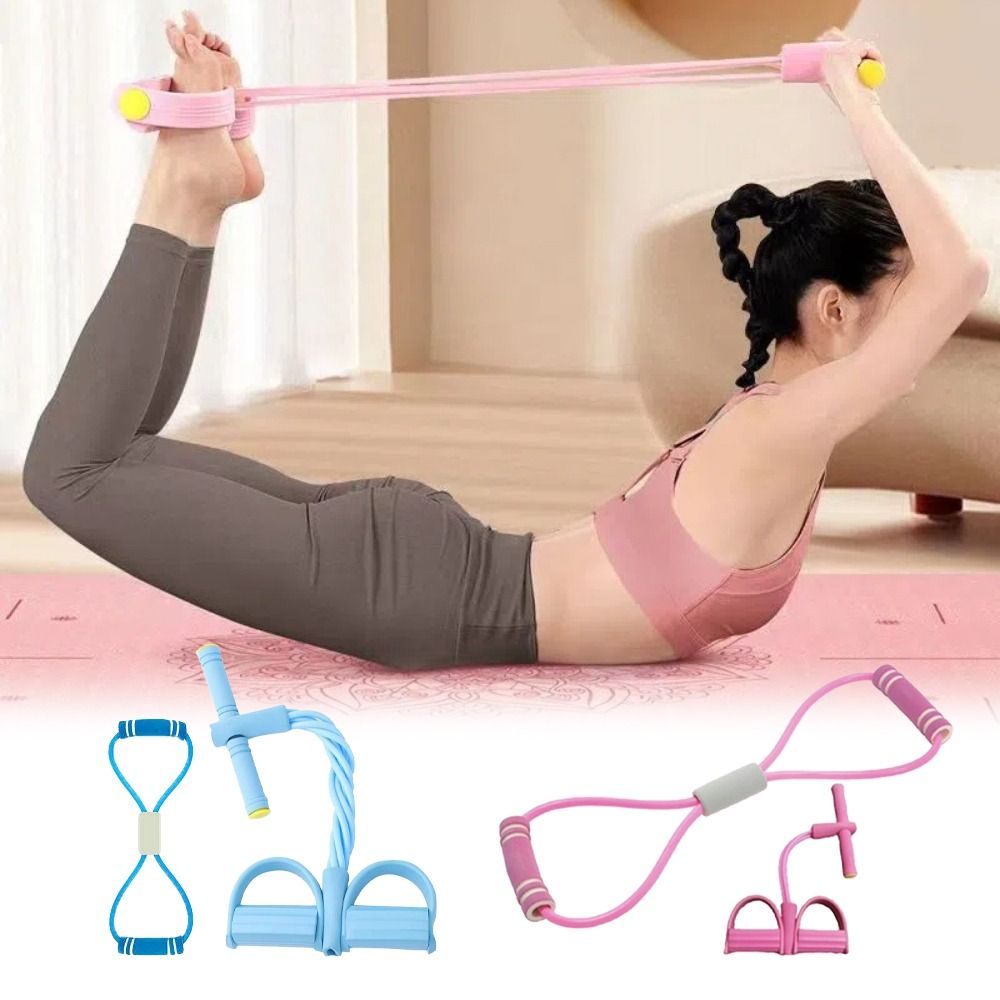 Home Gym Kit - 6 Tüplü Direnç Bantları Fitness Ekipman