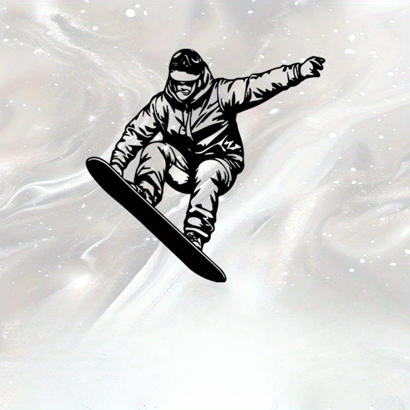 Home Gym Outdoor Ideas - Marka Metal Duvar Sanatı Snowboard Demir