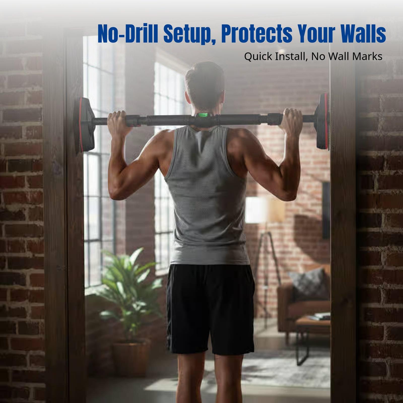 Home Gym Pull Up Bar - Ağır Hizmet Tipi Kapı Çerçevesi Çekme
