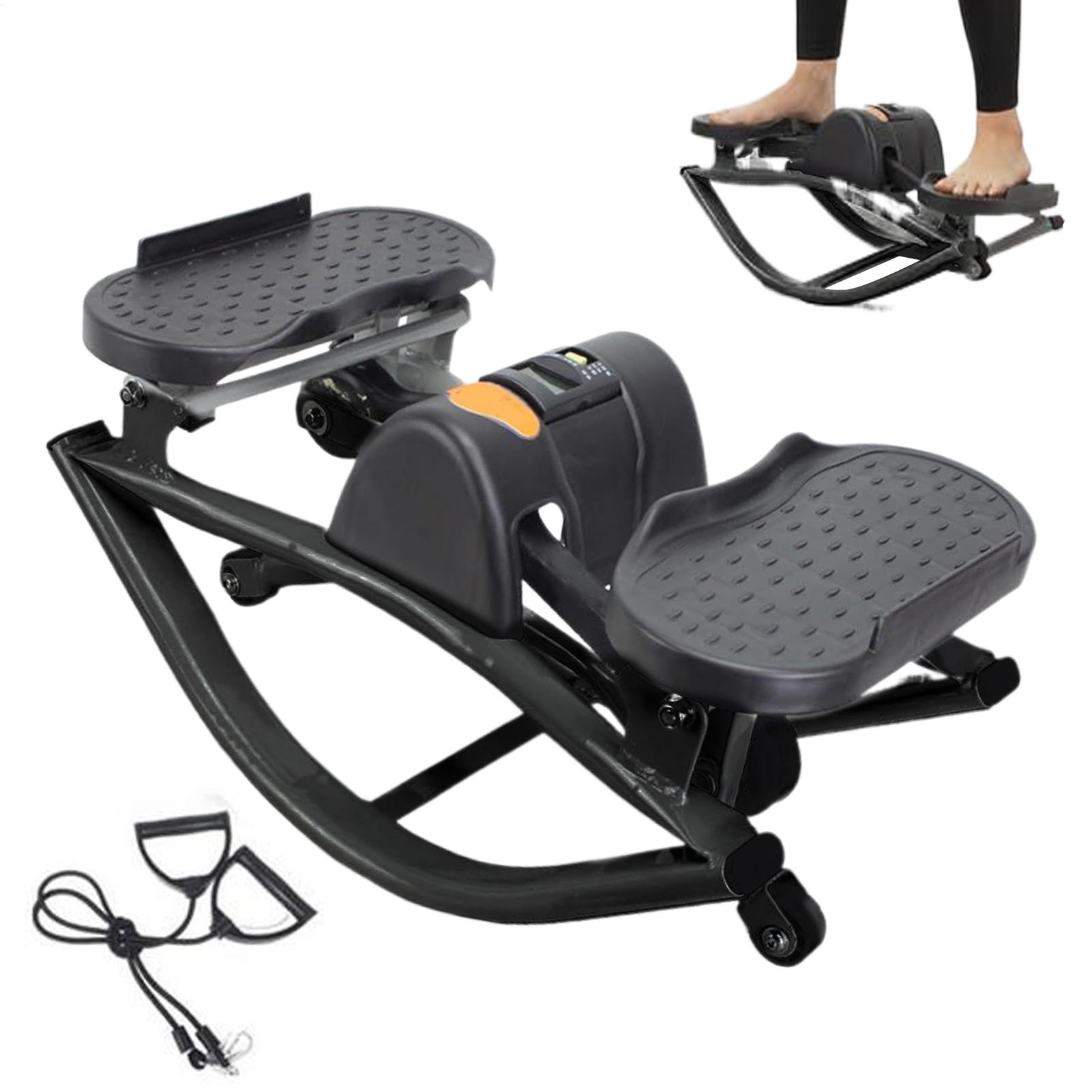 Home Gym Training Program - Taşınabilir Sessiz Yanal Stepper Aleti, Ev,