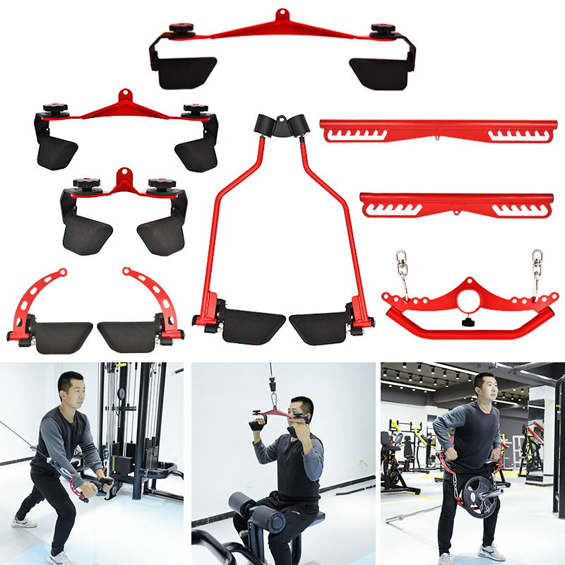 Home Gym Cable Pulley System - Ayarlanabilir Fitness Lat Aşağı Çekin Bar