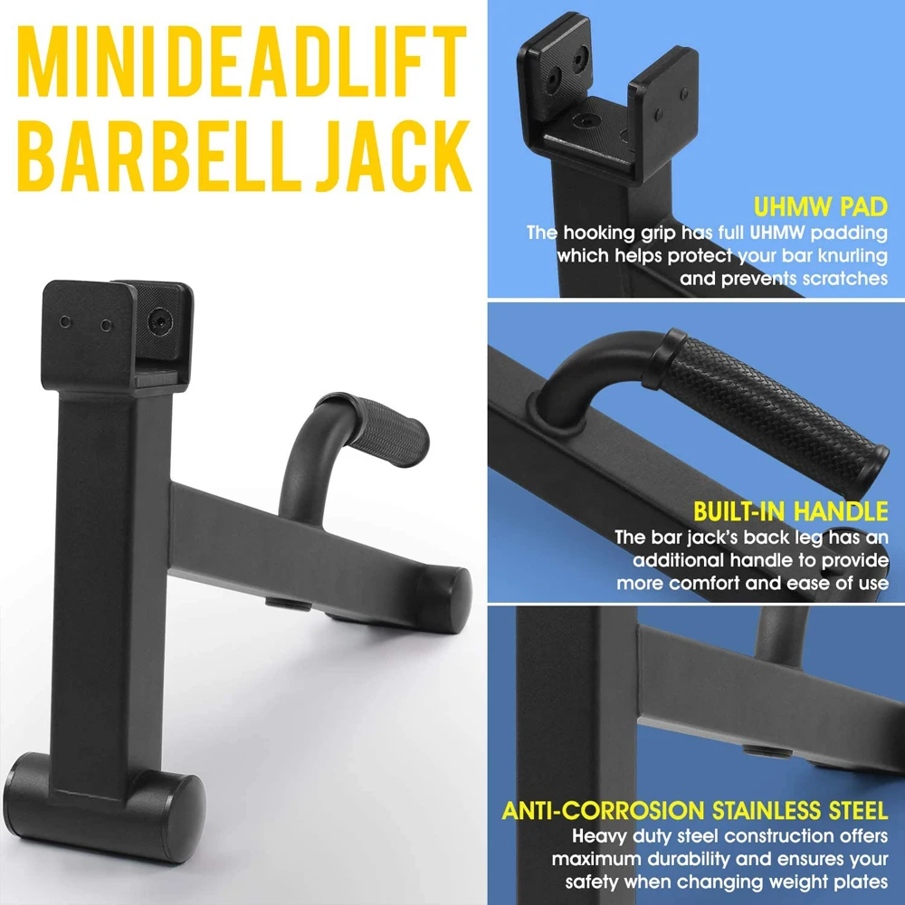 Kaymaz Kauçuk Saplı Mini Deadl - Deadlift Jack Barbell incelemesi ve fiyatı