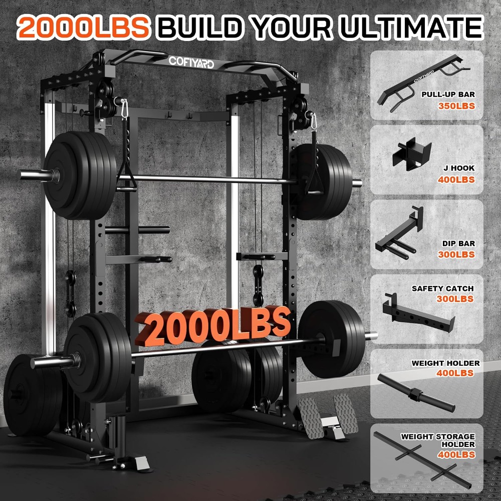 Çok Fonksiyonlu Squat Güç Kafe - Home Gym Cable Pulley System incelemesi ve fiyatı