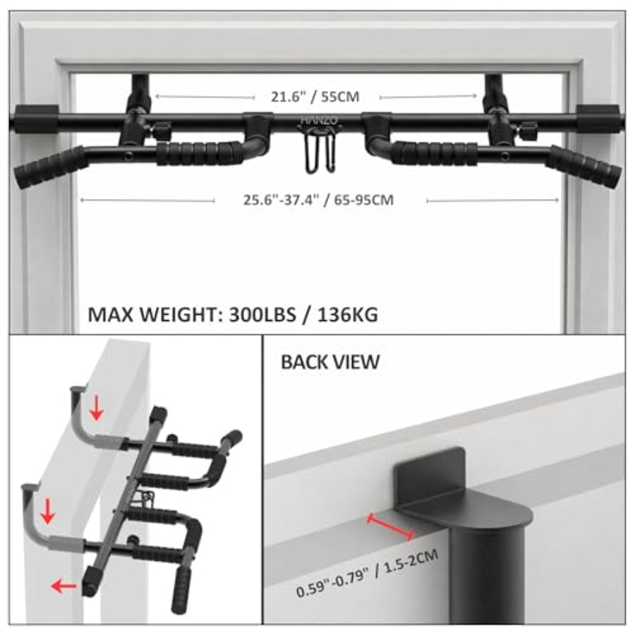 Kapıya Monte Çekme Barı Seti,  - Home Gym Pull Up Bar incelemesi ve fiyatı