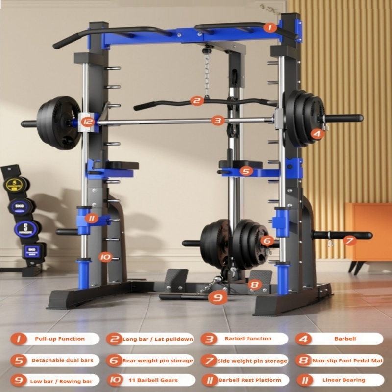 Çok fonksiyonlu ev tipi kapsam - Home Gym Cable Pulley System incelemesi ve fiyatı